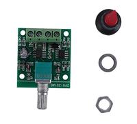 MOLERRI 1.8V 3V 5V 6V 7.2V 12V 2A 30W ContrôLeur de Vitesse de Moteur à Courant Continu (PWM) 1803BK Commutateur de Pilote RéGlable