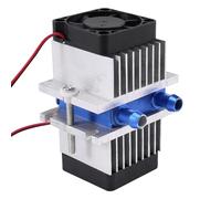 MOLERRI 1 Ensemble Mini Climatiseur Kit de DIY ThermoéLectrique Refroidisseur Peltier SystèMe de Refroidissement de RéFrigéRation + Ventilateur pour Outil Domestique