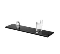 MOLERRI 1 Pièce de Support D'Affichage de Couteau, Étui de Couteau en Acrylique, Support de Couteau pour la Décoration Intérieure (Base Noire)