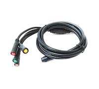 MOLERRI 1 Pièce E-Bike 1T4 E-Bike Câble de Rallonge Connecteur Étanche Pièces de Rechange pour Vélo Électrique Frein Affichage Accélérateur Cyclisme Partie.