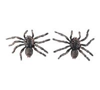 MOLERRI 2 PièCes SéRies 9.5 Cm Grand Faux ModèLe D'Insecte AraignéE RéAliste Jouet Amusant Toussaint Effrayant Accessoire