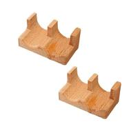 MOLERRI 2 Supports en Bois pour Sushis et Tacos - Plateaux, Assiettes, Plats de Service, Séparateurs, Accessoires pour Tacos - pour Fêtes, Cuisines, Réunions, Bureau