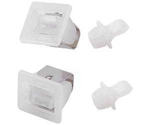 MOLERRI 4 PièCes AdaptéEs au Kit de Loquet de Porte de SèChe-Linge 306436 279570, AdaptéEs au SèChe-Linge