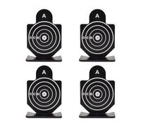MOLERRI 4 Pièces IPSC Sports de Compétition Mini Alliage Forme Humaine Cibles Facile à Installer