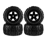 MOLERRI 4 PièCes SéRies Grande Roue de Pneu D'éLargissement de Pneu pour 144001 124016 124018 124019 12428 16889 PièCes de Mise à Niveau de Voiture TéLéCommandéE, 2