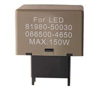 MOLERRI Accessoires de Voiture Relais de Clignotant électronique à 8 Broches pour Ampoule LED 81980-50030 066500-4650