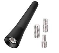 MOLERRI Antenne de Voiture FM Antenne de Toit Voiture 6.5Cm Mini Antenne D'Autoradio Courte avec Fonction de RéCeption FM/AM/Forte