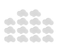 MOLERRI Boutons pour Chambre D'Enfant, Paquet de 14 Boutons de Meubles, Poignées de Tiroir, Boutons de Tiroir Décoratifs en Forme de Nuage de Dessin Animé