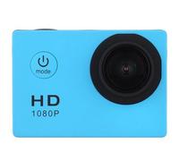 MOLERRI Caméra d'action HD 1080P avec Écran LCD, Étanche Jusqu'à 30 M, pour Sports et Activités en Extérieur comme Le Vélo, la Moto, Le Ski, la Plongée. Couleur : Bleu