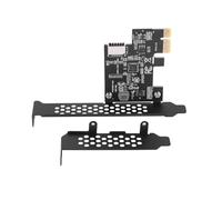 MOLERRI Carte D'Extension PCI Express 2.0 X1 USB 3.2 Gen1 Type-E Adaptateur PCIe Type-C Carte D'Extension USB3.1 Gen1 A-Key 5 Go