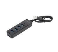 MOLERRI Concentrateur USB 3.0 Haute Vitesse 4 Ports, Adaptateur Diviseur USB de 30 Cm, Station d'accueil D'Expansion pour Transfert de Données, Prise en Charge de Plusieurs Appareils