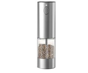 MOLERRI Ensemble de Moulins à Sel et à Poivre Électriques, Rechargeable par USB, avec Réglage de la Grossièreté, Broyeur Automatique D'Épices, 1 Pièce.