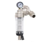 MOLERRI Filtre Central Universel à Valve Rotative à 360 Degrés pour Maison Entière, Filtre à Eau Réutilisable pour Sédiments -Plaqué à Fusion à Chaud en 6 Points