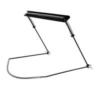 MOLERRI FW-5 Harmonica Stand à 24 Trous Stand Construction de Métal Constructeur de Cou Réglable Postuille de Coud de Cou Réglable Facile à Installer Noir