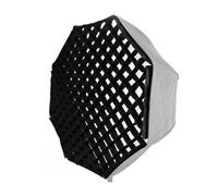 MOLERRI Grille Octogonale 120 cm pour Parapluie de Studio Photo, Gril Uniquement, pour Parapluie, pour Boîte à Lumière Carrée.