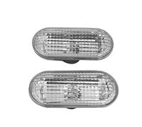 MOLERRI Indicateur de Lampe de RéPéTeur de LumièRe D'Aile de Feu de Position LatéRal de Voiture pour Focus C-Max Fiesta Fusion 1336185 4593010