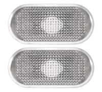 MOLERRI Indicateur de Lampe de RéPéTeur de LumièRe D'Aile de Feu de Position LatéRal de Voiture pour Tiida Livina Micra 2005 2006 2007