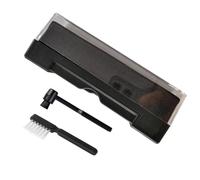 MOLERRI Kit de Nettoyage de Disques Vinyles, Brosse en Velours Anti-Statique pour Éliminer la Poussière sur Les CD et Les Disques Vinyles pour Tourne-Disque/Lecteur de Phonographe.