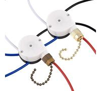 MOLERRI Kit D'Interrupteur de Ventilateur de Plafond ZE-208S E89885 3 Vitesses 4 Fils, ChaîNe de Traction, PièCes de Ventilateur de Plafond, Interrupteur de Contrôle de Vitesse