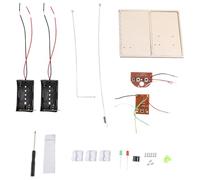 MOLERRI Kits STEM, Apprendre Le Code Morse, Construire Une Machine TéLéGraphique, ExpéRience de Circuit éLectrique, Kit D'éLectricité (sans Batterie)