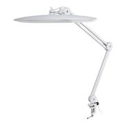 MOLERRI Lampe LED avec Pince 117 Pièces SMD 4 Niveaux de Luminosité pour, Le Bureau, Les Techniciens des Ongles, Prise UE Blanche