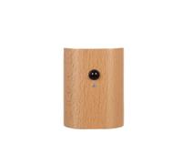 MOLERRI Lampe Murale LED en Bois avec Détection du Corps Humain, Veilleuse Infrarouge Rechargeable, Applique Murale B