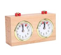 MOLERRI Minuterie D'éChecs, Horloge D'éChecs Internationale NuméRique Professionnelle, Compte à Rebours en Bois, Minuterie D'éChecs Portable