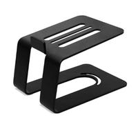 MOLERRI Pieds Anti-Vibrations Support D'Enceinte de Bureau Soigneusement Équipé de Patins Antidérapants Installation Facile Facile à Utiliser