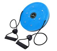 MOLERRI Plaque de Danse Corporelle à Torsion avec Corde de Traction Plaque de Massage Magnétique Outil d'exercice Aérobie Multifonction Perte de Poids Bleu