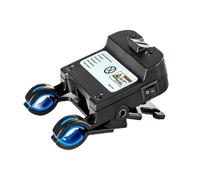 MOLERRI Positionneur de Selle de Guidon de Vélo avec Charge USB - 180mAh, Accessoire de Vélo