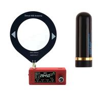 MOLERRI Radio Mini 0,5 KHz - 181 MHz avec Écran IPS 1,9 Pouces, Antenne Intégrée, Récepteur Toutes Bandes HF SW MW VHF.