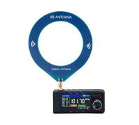 MOLERRI Récepteur Radio SI4732 0,5-108 MHz LSB USB AM FM avec Écran IPS 1,9 Pouces et Antenne pour Toutes Les Bandes HF SW MW VHF