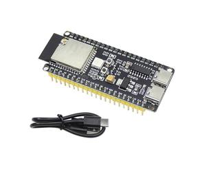 MOLERRI -S3 N16R8 Development Board Est Une Carte Mère D'Intelligence Artificielle (IA) avec Interface Vocale pour Xiaozhi AI Chatbot, Équipée d'un Câble de Données de Type C.