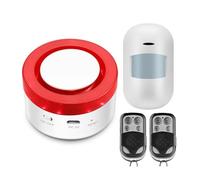 MOLERRI TUYA Smart Home Security Alarm System Kit WiFi Wireless Famboral Alarm Alarm Home Shop Burglar Motion Door Door Capteur