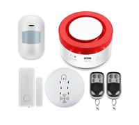 MOLERRI TUYA Smart Home Security Alarm System Kit WiFi Wireless Famboral Alarm Alarm Home Shop Store Capteur de Mouvement de Cambriolage