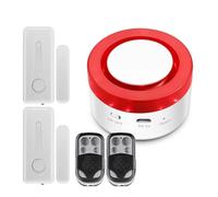 MOLERRI TUYA Smart WiFi Wireless Home Calker Alarm System Kit de Sécurité Sécurité ALARME de MOTIF