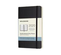 Moleskine 12 Monate Monats Notizkalender 2020 Pocket/A6, 1 Mo
