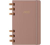 Agenda civil spiralé Moleskine semainier grand format couverture souple 2025 amande G