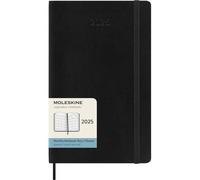 Moleskine 12 Monate Tageskalender 2025, Pocket/A6, 1 Tag