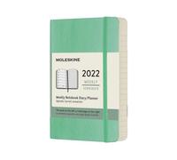 Moleskine 12 Monate Wochen Notizkalender 2022, Pocket/A6, 1 Wo