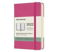 Moleskine 12 Monate Wochen Notizkalender 2022, Pocket/A6, 1 Wo