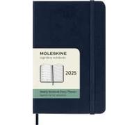 Moleskine 12 Monate Wochen Notizkalender 2025, Pocket/A6, 1 Wo