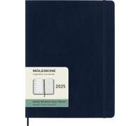 Moleskine 12 Monate Wochen Notizkalender 2025, Xl, 1 Wo