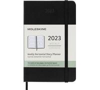 Moleskine 12 Monate Wochenkalender 2023, Pocket/A6, 1 Wo