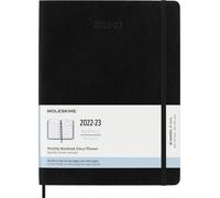 Moleskine 18 Monate Monats Notizkalender 2022/2023, Xl, 1 Mo