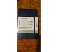 Moleskine 18 Monate Wochen Notizkalender 2021/2022, Pocket/A6, 1 Wo