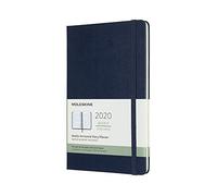 Moleskine 2020 Weekly Horizontal Planner, 12M, Large, Sapphire Blue, Hard Cover (5 x 8.25)