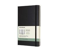 Moleskine 2020 Weekly Vertical Planner, 12M, Large, Black, Hard Cover (5 x 8.25)