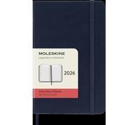 MOLESKINE Agenda 12M Journalier Grand Format Bleu Saphir