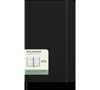 MOLESKINE Agenda 12M Semainier Vertical Grand Format